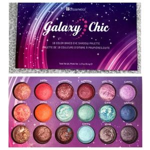 Galaxy Chic - 18 Color Baked Eyeshadow Palette